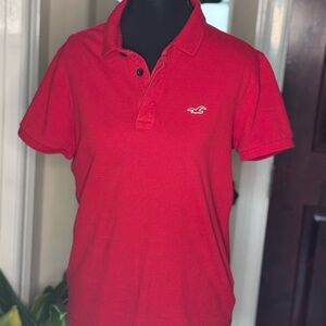 Y2K Red and Blue Polo shirt